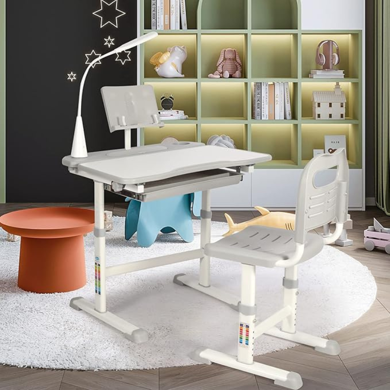 Functional desk and chair set