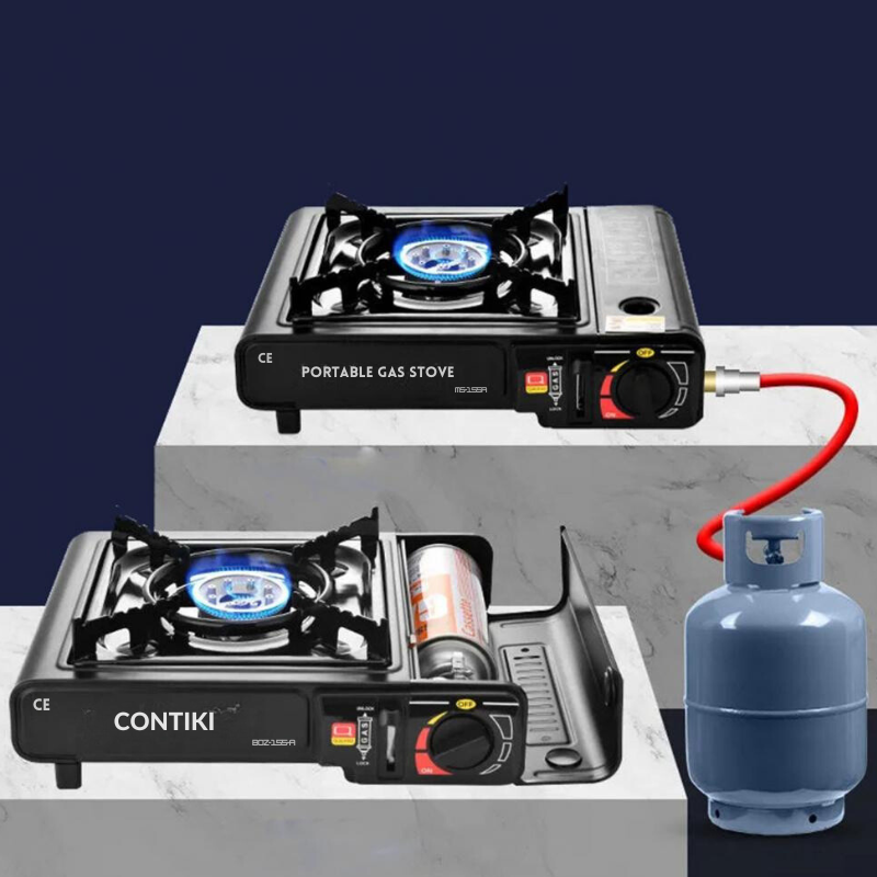 Outdoor cooking gas stove