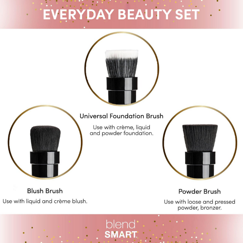 Electric Rotating Makeup Brush Set