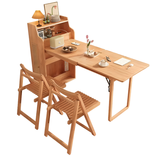 Foldable Dining Table Chair Set